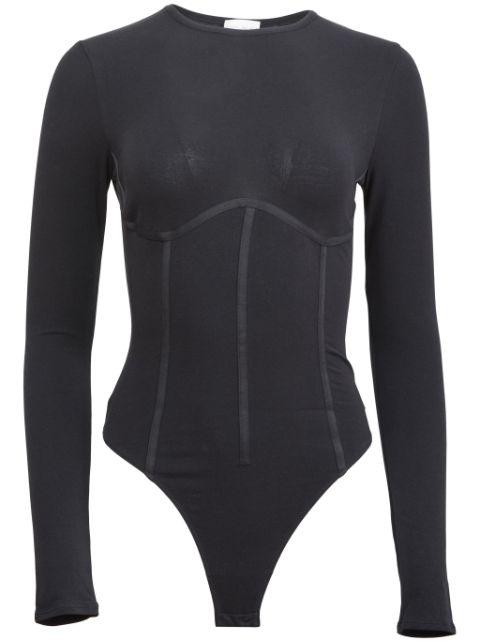 organic-cotton T-shirt bodysuit by FLEUR DU MAL
