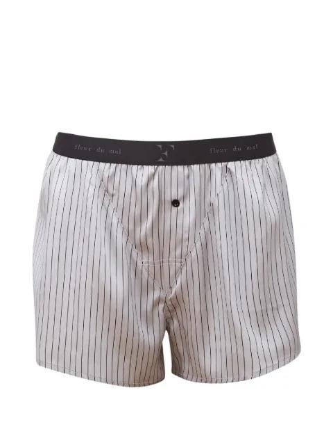 pinstripe boxers by FLEUR DU MAL