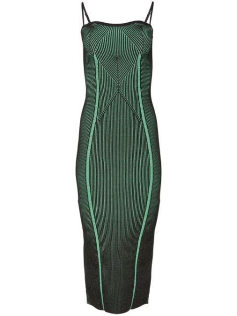 ribbed-knit tube dress by FLEUR DU MAL