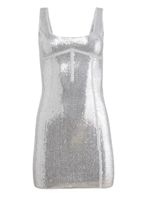 sequin knit bodycon dress by FLEUR DU MAL