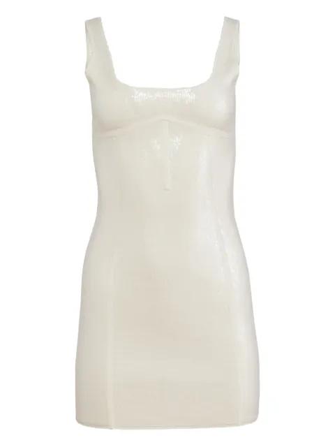 sequin knit mini dress by FLEUR DU MAL