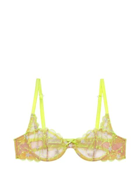 Étoile embroidery bra by FLEUR DU MAL