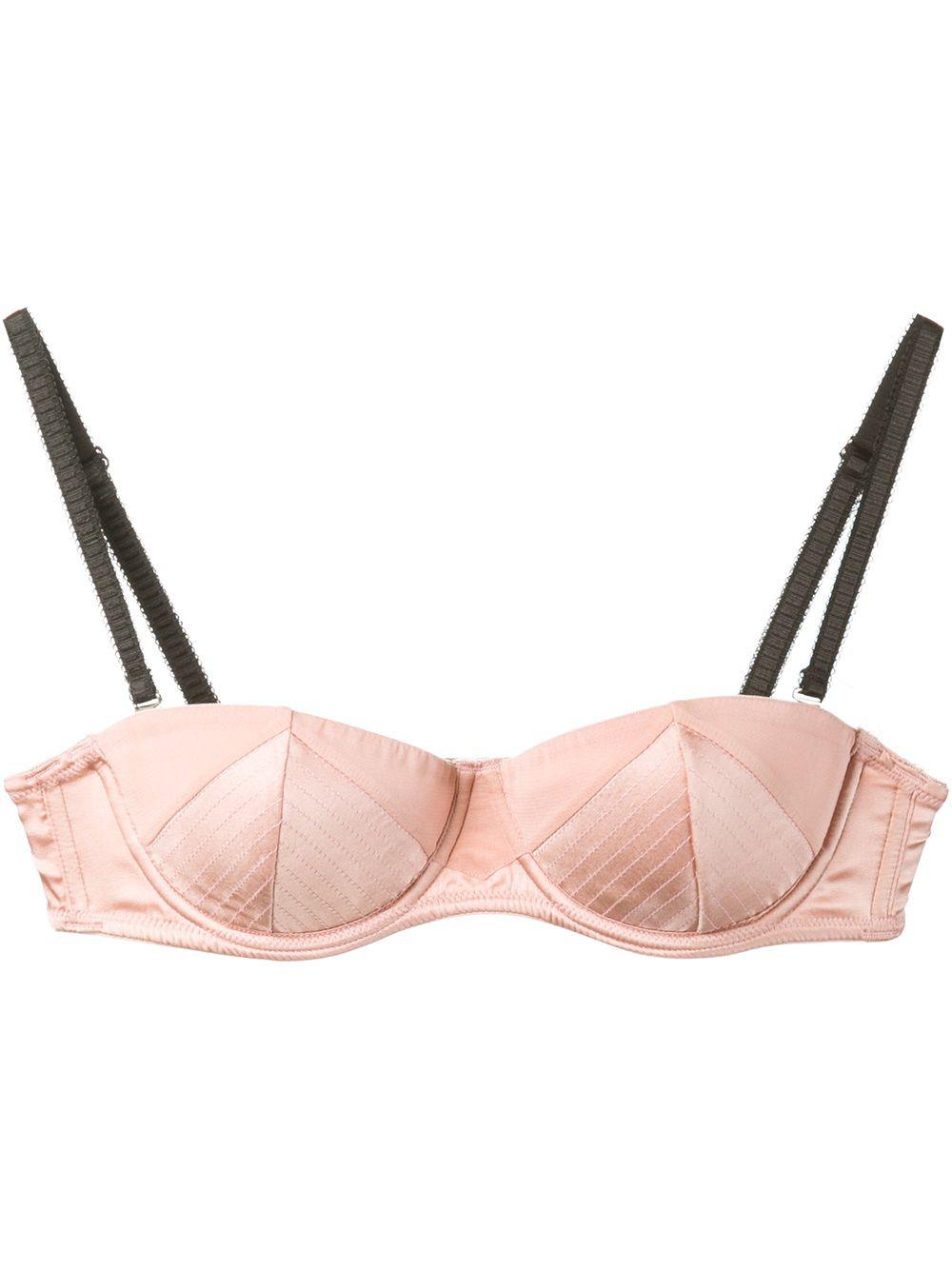 topstitch convertible bra by FLEUR DU MAL