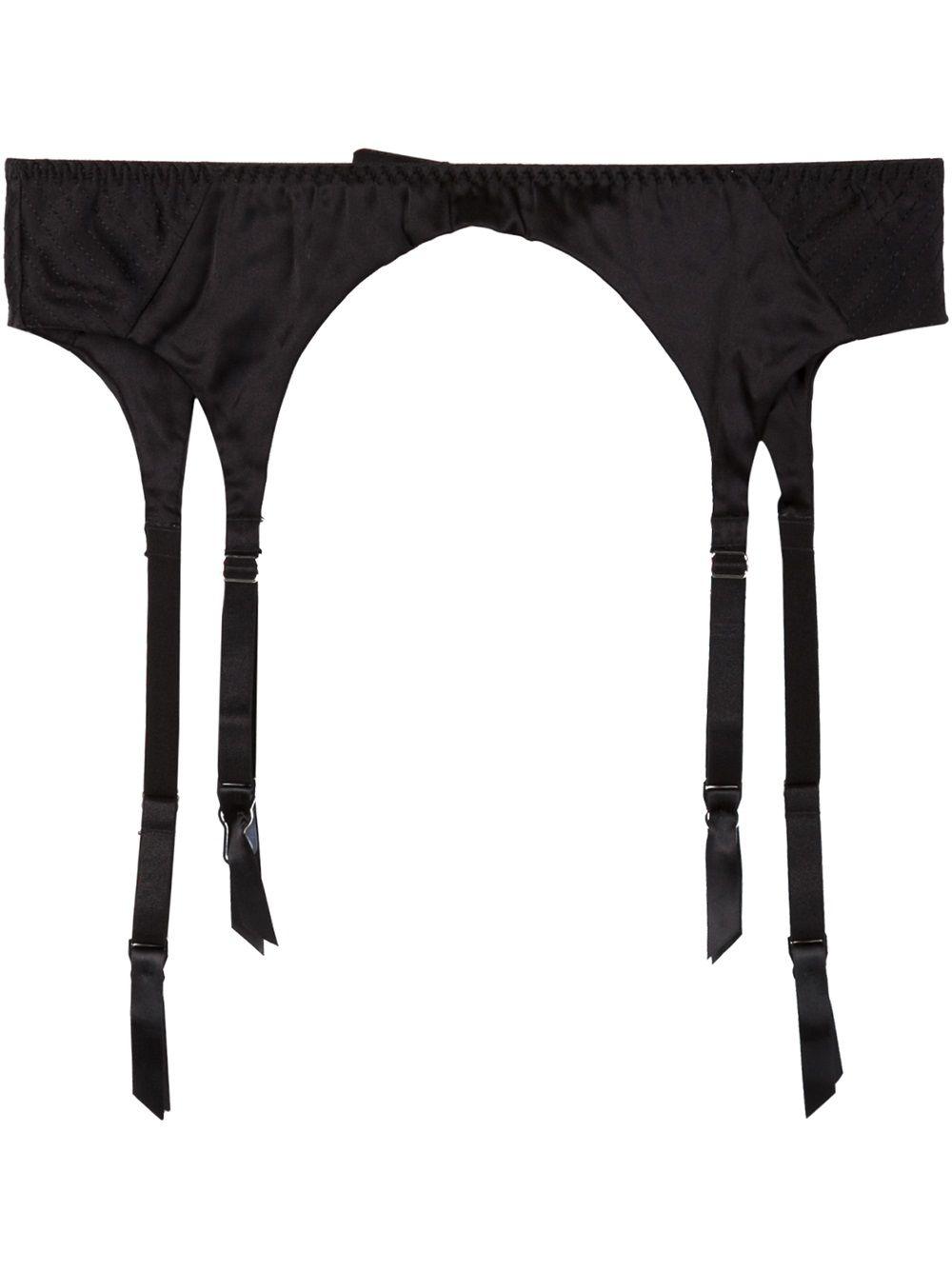 topstitch garter belt by FLEUR DU MAL