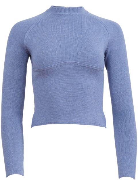 underbust sweater by FLEUR DU MAL