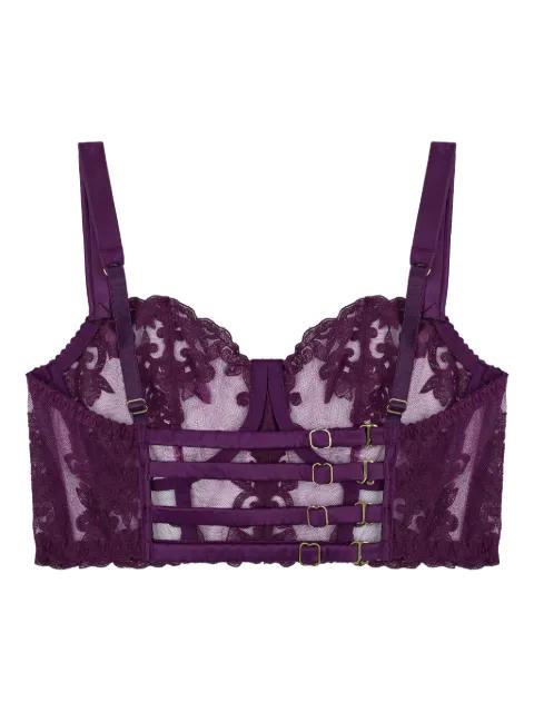 Cecilia lace balconette bra by FLEUR OF ENGLAND