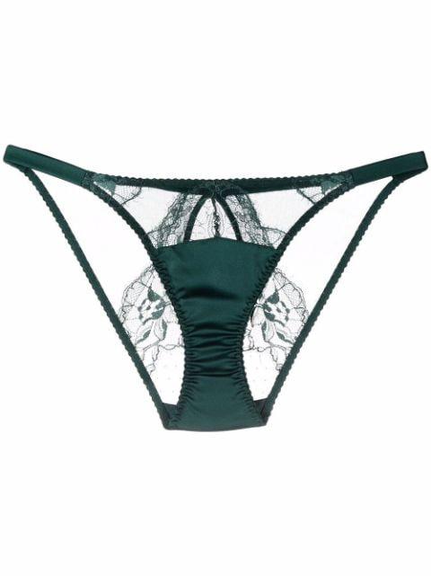 Ela lace thong by FLEUR OF ENGLAND