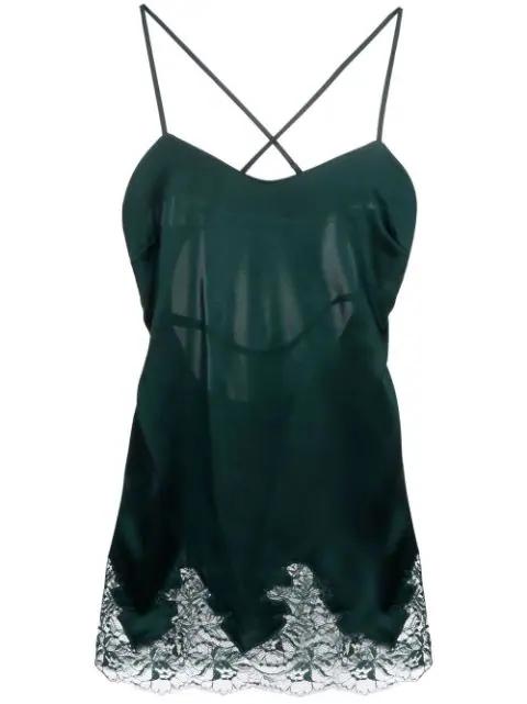 Ela lace-trim babydoll dress by FLEUR OF ENGLAND