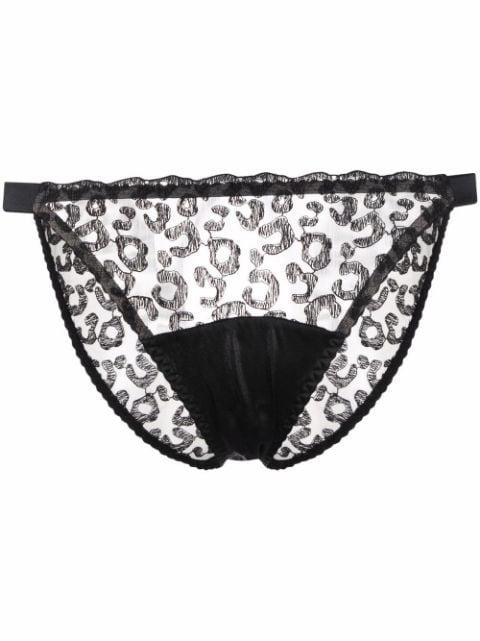 Kittie semi-sheer brief by FLEUR OF ENGLAND