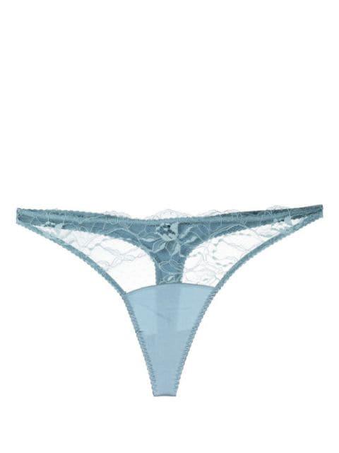 Ocean high-waisted thong by FLEUR OF ENGLAND