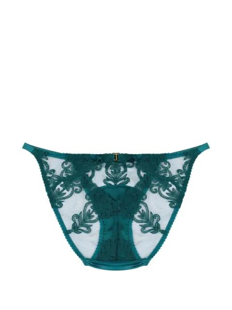 Olivia Ouvert lace brief by FLEUR OF ENGLAND