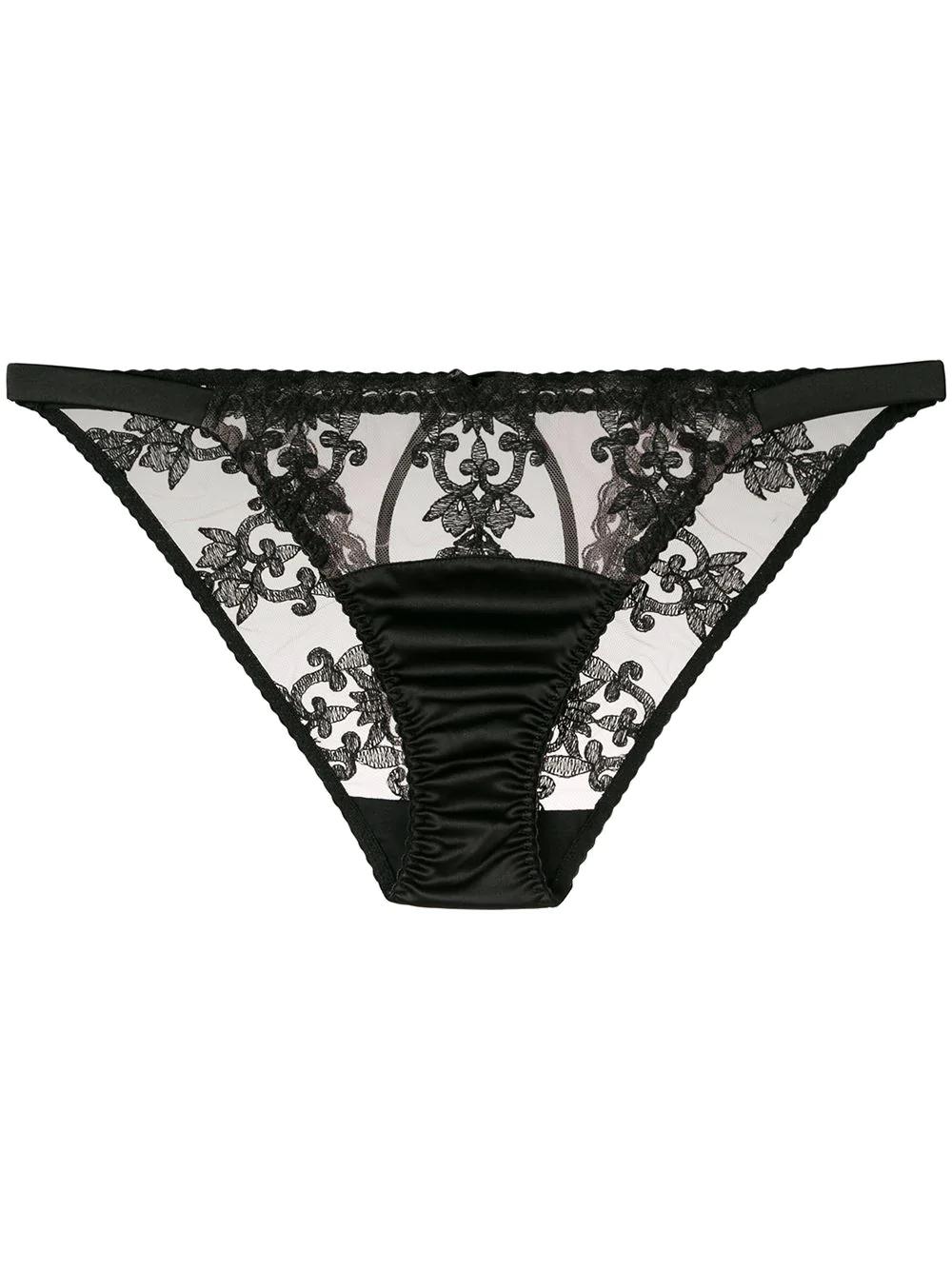Onyx Ouvert briefs by FLEUR OF ENGLAND