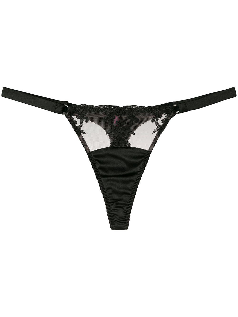 Onyx thong by FLEUR OF ENGLAND