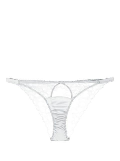Sigrid Ouvert lace briefs by FLEUR OF ENGLAND
