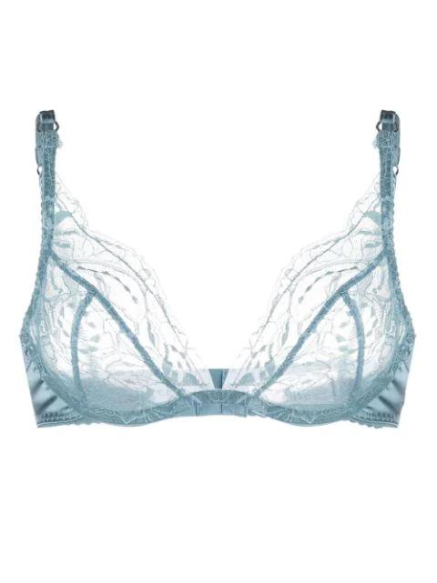 lace plunge bra by FLEUR OF ENGLAND