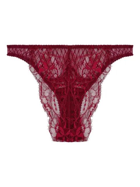lace-trimmed brazilian briefs by FLEUR OF ENGLAND