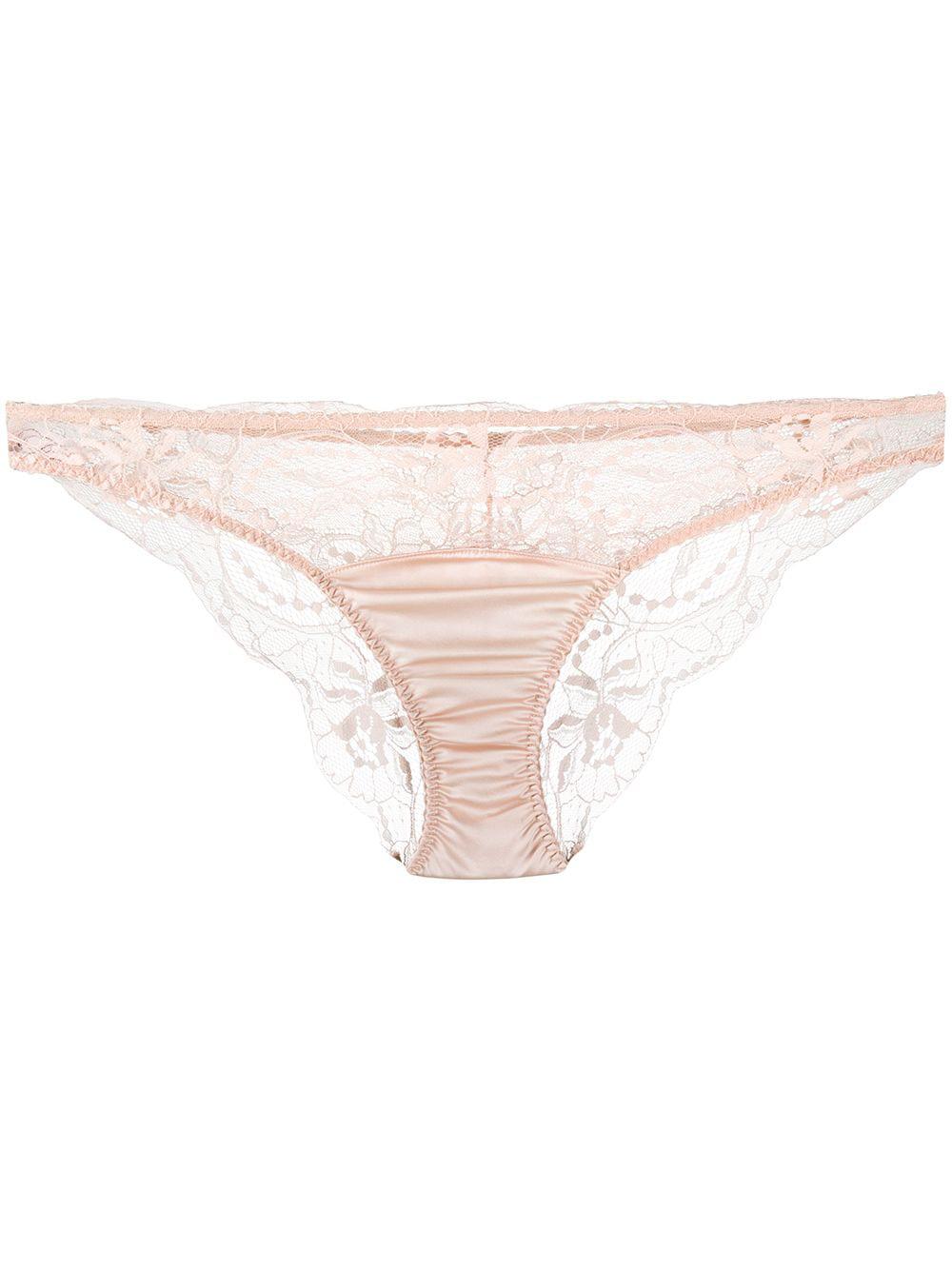 sheer lace briefs by FLEUR OF ENGLAND
