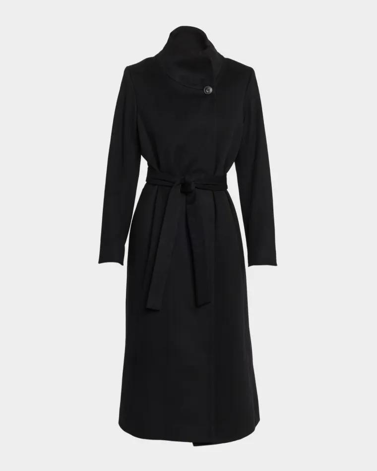 Rhea Wool Maxi Coat by FLEURETTE