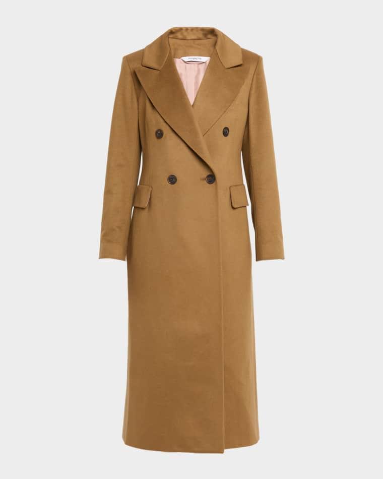 Scarlett Cashmere Maxi Coat by FLEURETTE