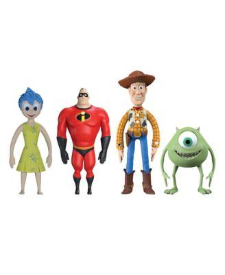 Pixar 4 Character Pack Articulated Action Figures by FLEXFIGS