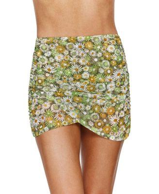 Gardenia Mesh Skirt Cover-Up by FLIRTT GOTTEX