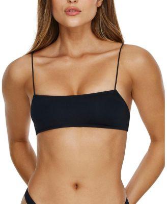 Midnight Scoop Neck Bikini Top by FLIRTT GOTTEX