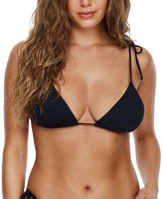 Midnight Triangle Bikini Top by FLIRTT GOTTEX