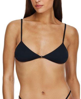 Midnight V-Neck Bikini Top by FLIRTT GOTTEX