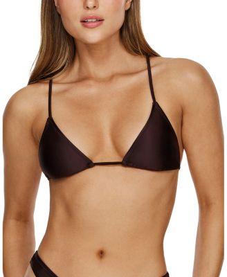 Satin Touch Triangle Bikini Top by FLIRTT GOTTEX
