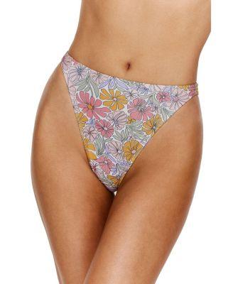 Soft Bloom High Waist Bikini Bottom by FLIRTT GOTTEX