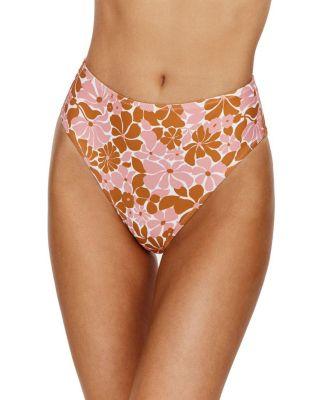 Summer Memories High Waist Bikini Bottom by FLIRTT GOTTEX