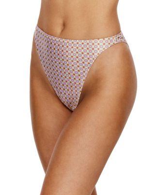 Vacation Mode High Waist Bikini Bottom by FLIRTT GOTTEX