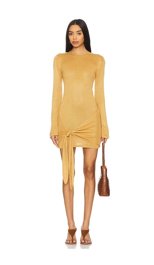 Flook The Label Soraya Dress in Lemon by FLOOK THE LABEL