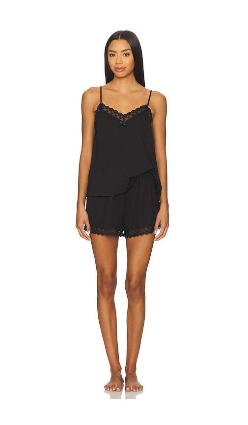 Flora Nikrooz Maven Set in Black by FLORA NIKROOZ