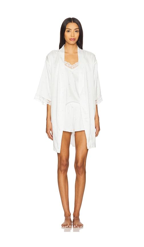 Flora Nikrooz Sabrina Travel Set in Ivory by FLORA NIKROOZ