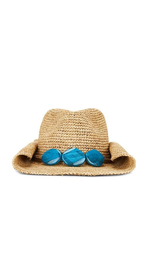 florabella Billie Cowboy Hat in Neutral by FLORABELLA