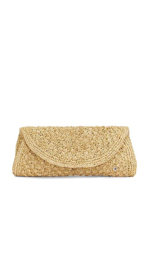 florabella Rimini Clutch in Beige by FLORABELLA