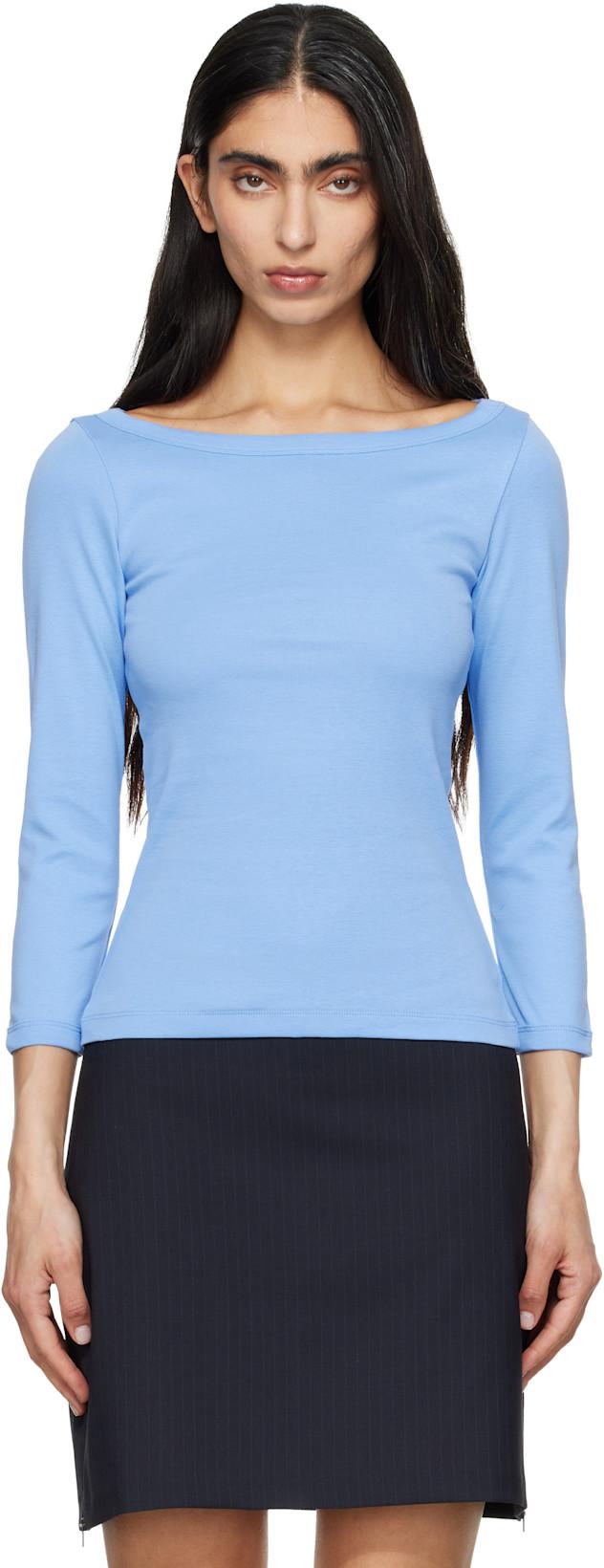 Blue Steffi T-shirt by FLORE FLORE