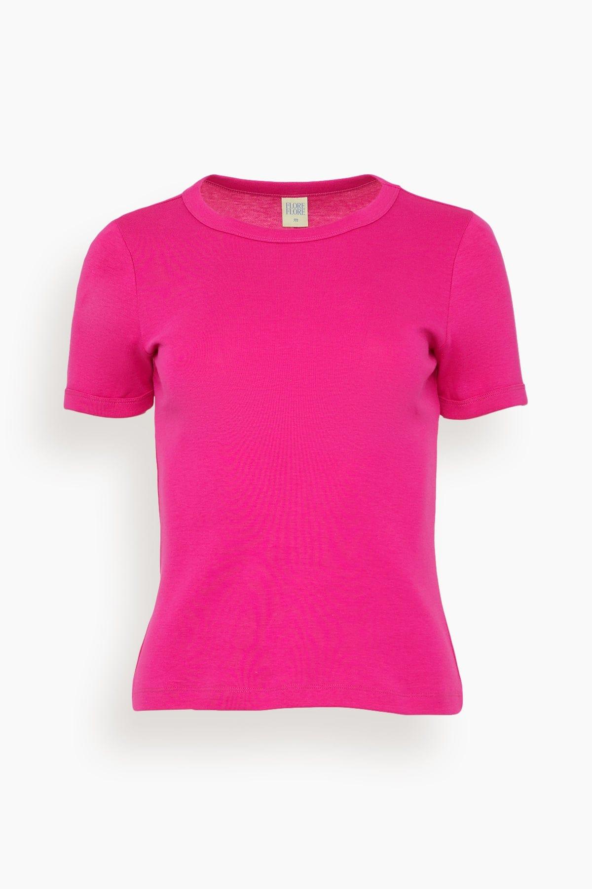 Car Tee in Fuchsia by FLORE FLORE