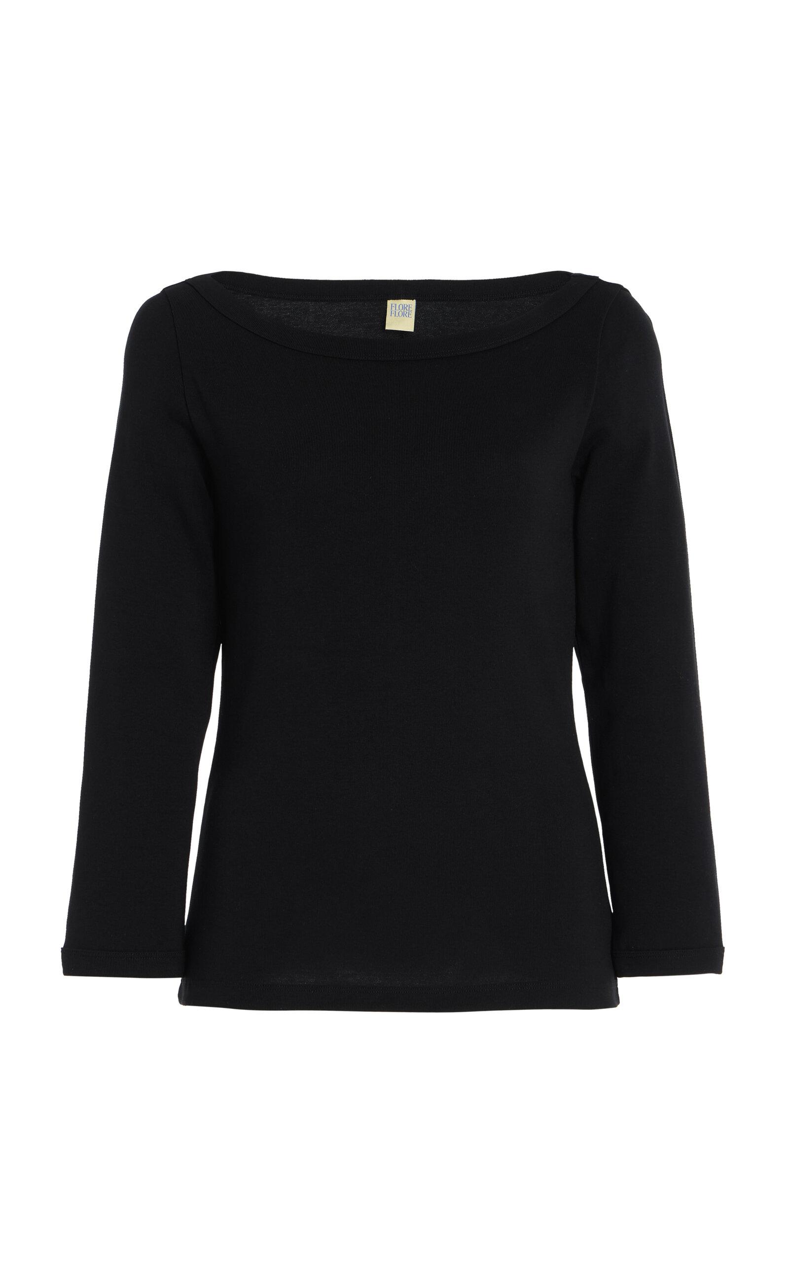 Flore Flore Exclusiveteffi Cotton T-Shirt - Moda Operandi by FLORE FLORE