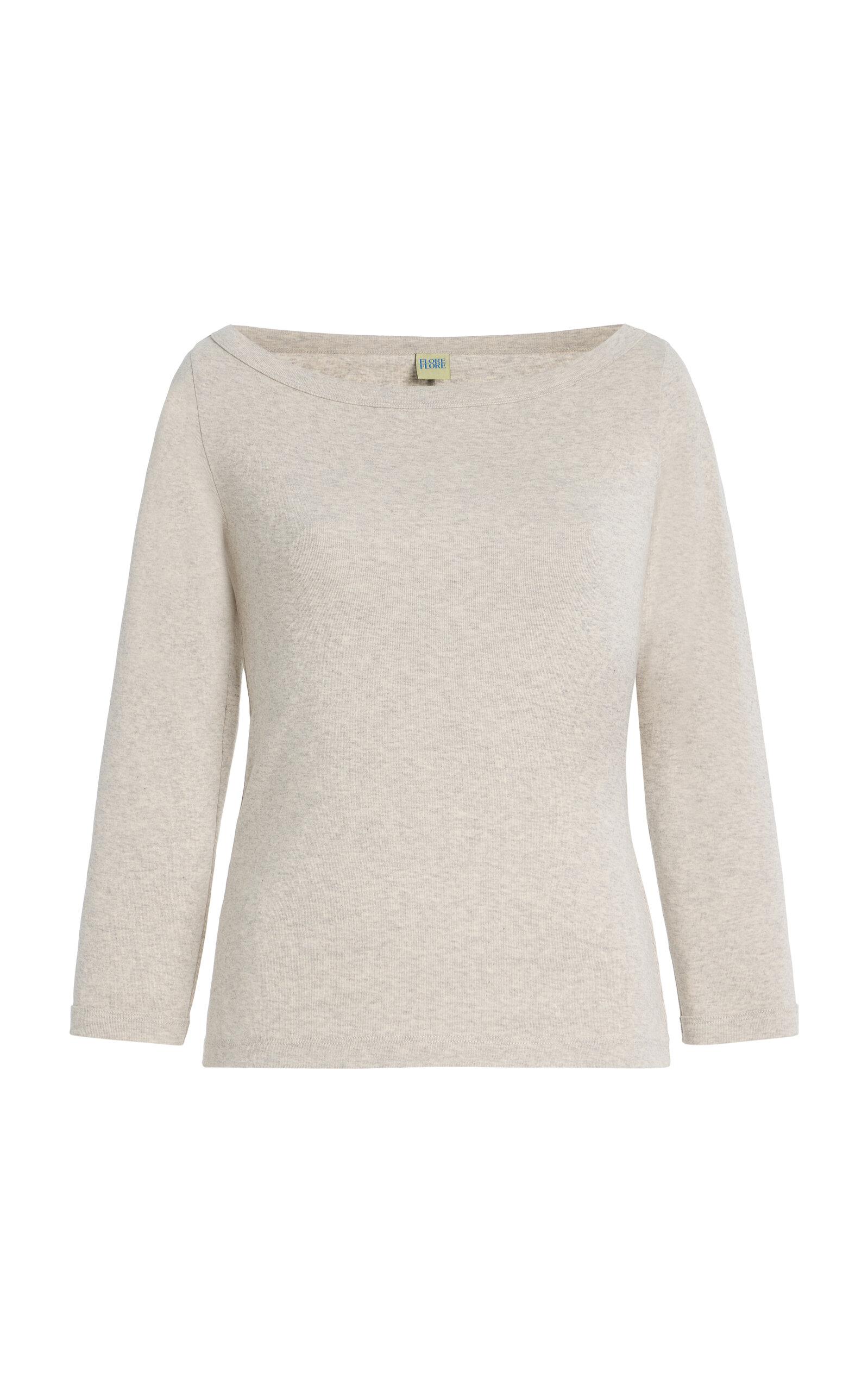 Flore Flore Steffi Cotton T-Shirt - Moda Operandi by FLORE FLORE