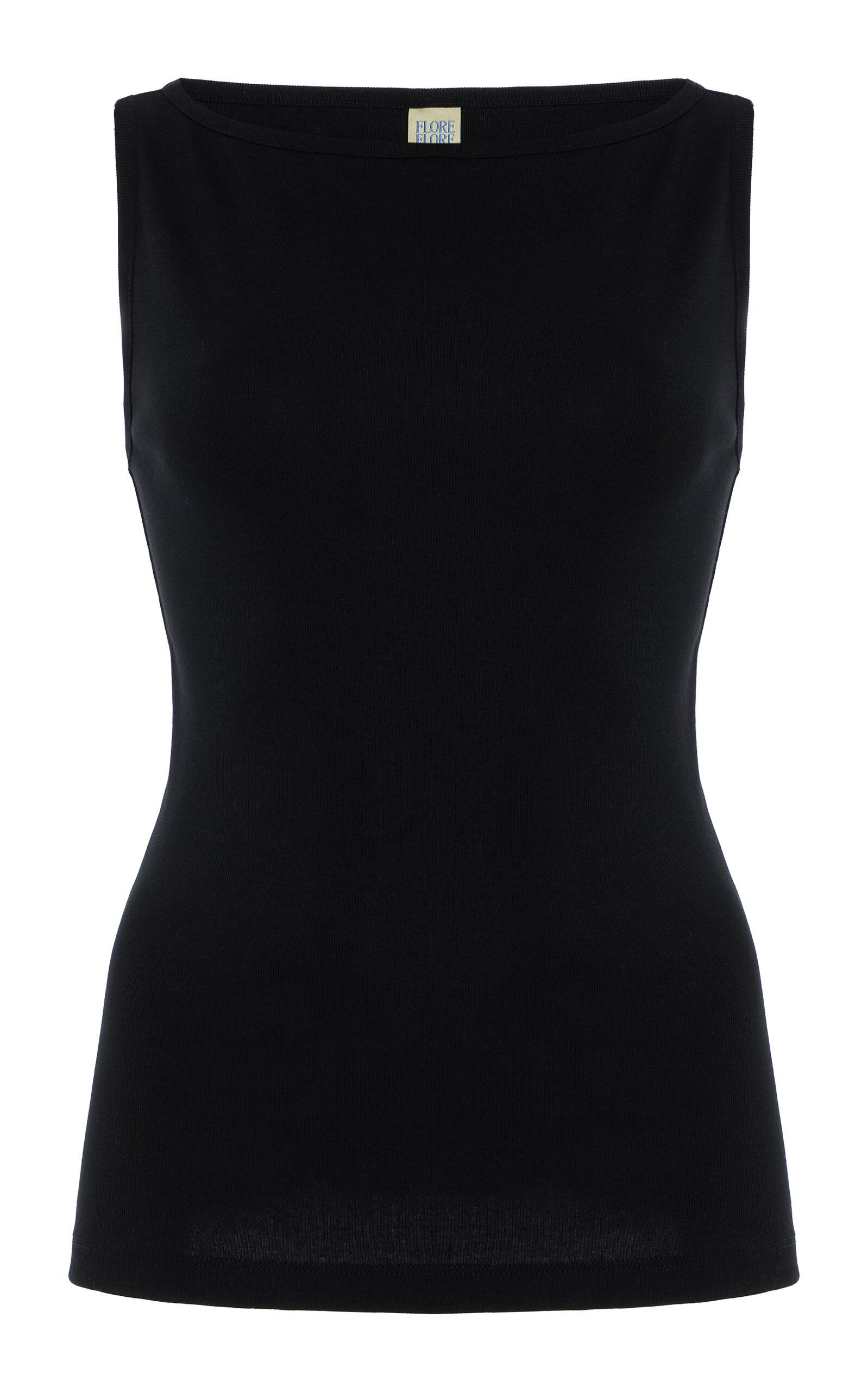 Flore Flore Timmi Cotton Tank Top - Moda Operandi by FLORE FLORE
