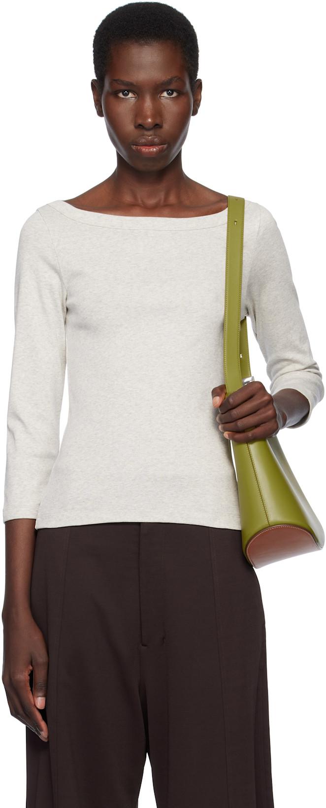 Gray Steffi T-shirt by FLORE FLORE
