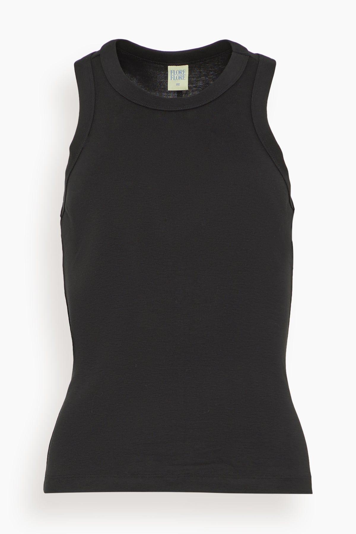 Hannah Tank in Black by FLORE FLORE