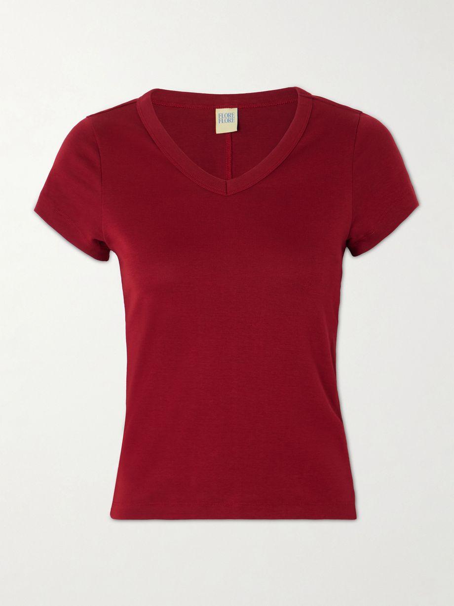Jill Baby organic cotton-jersey T-shirrt by FLORE FLORE
