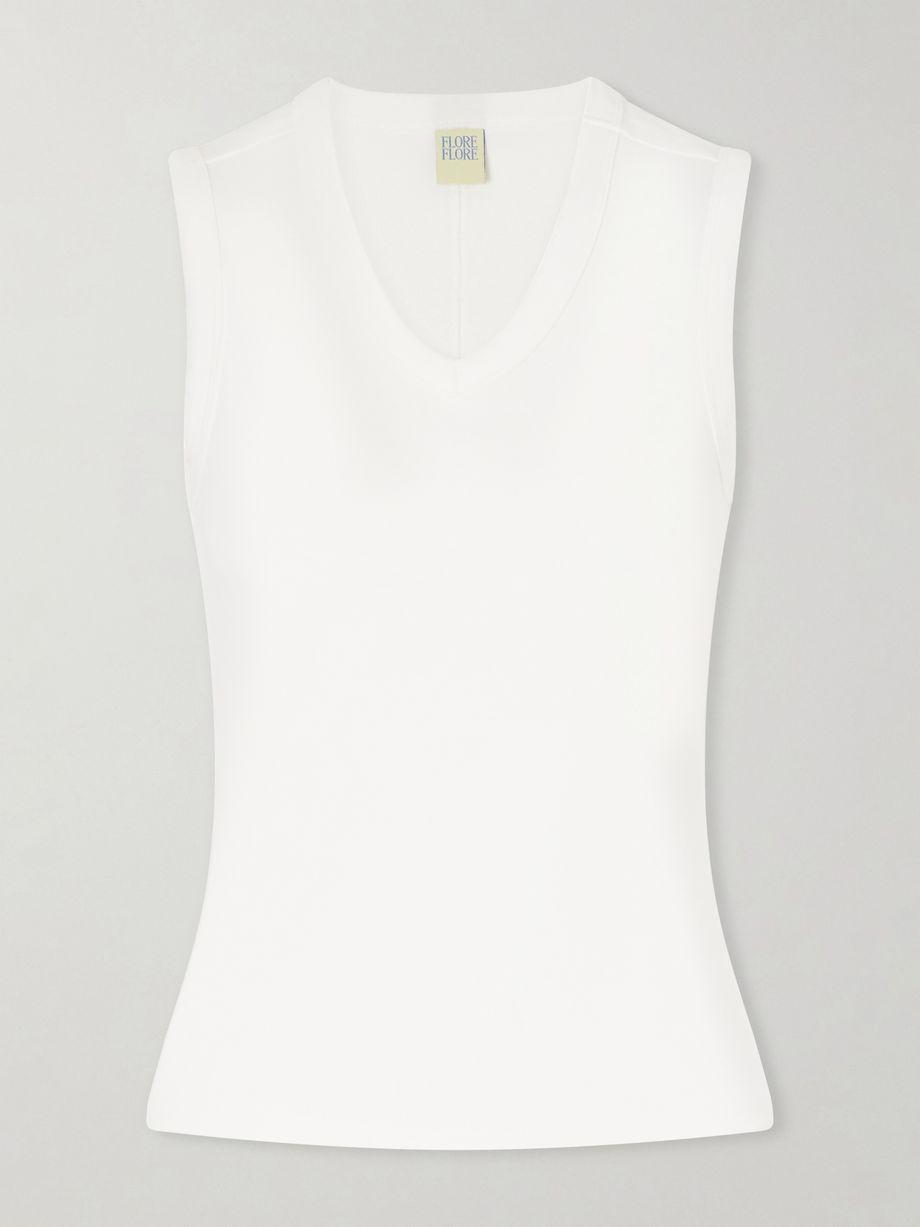 Jill organic cotton-jersey tank by FLORE FLORE
