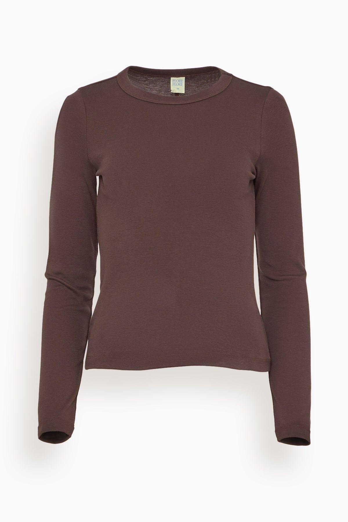 Max Tee in Choco Plum by FLORE FLORE