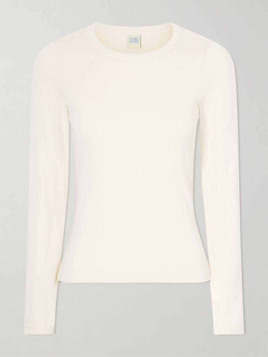 Max organic cotton-jersey T-shirt by FLORE FLORE