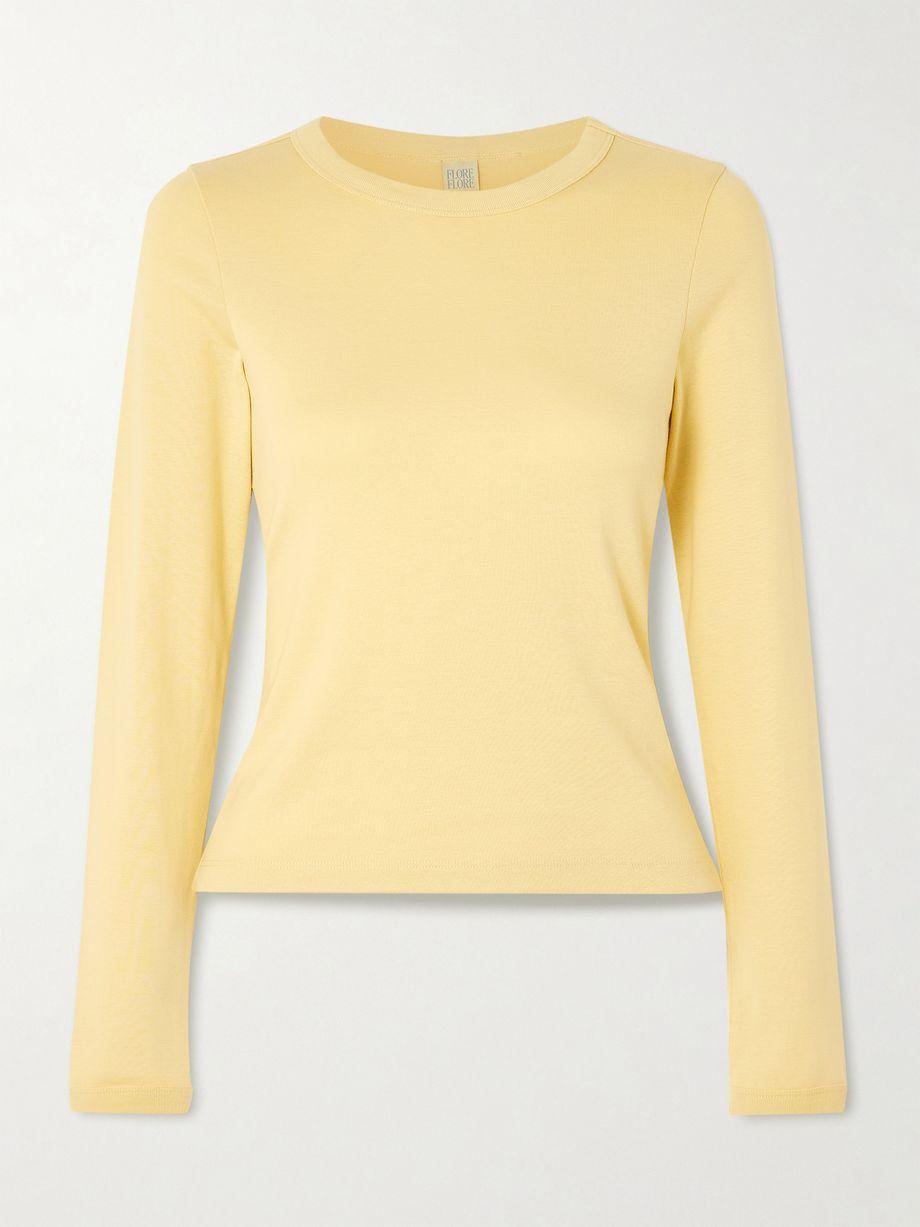Max organic cotton-jersey T-shirt by FLORE FLORE