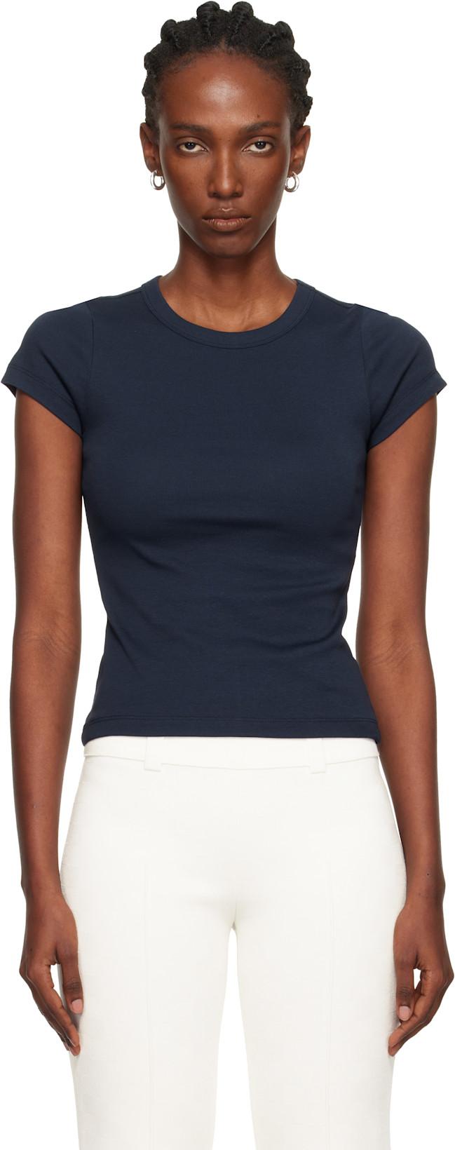 Navy Car Baby T-shirt by FLORE FLORE